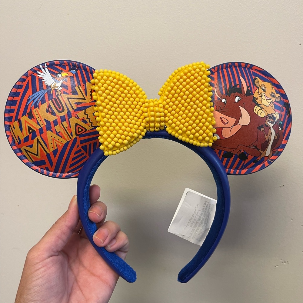 Disney Minnie Ears Lion King Hakuna Matata